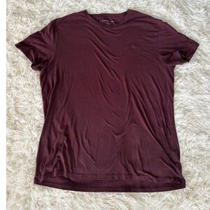 American Eagle XXL Maroon T-Shirt Men's‎ Short Sleeve Crew Neck Casual Top